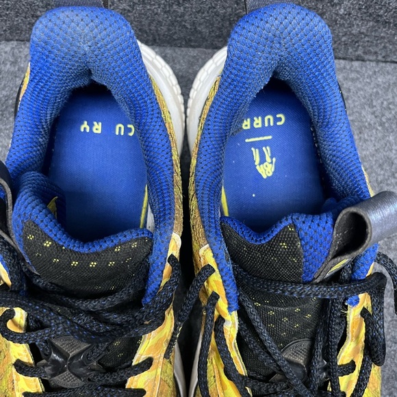 Under Armour Steph Curry 10 Yellow Bang 3026272-700 M-10.5 W-12 - Picture 3 of 11